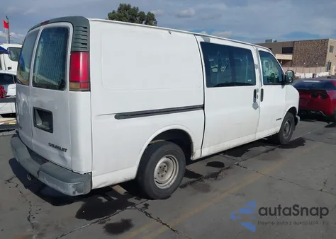 1999 Chevrolet Express z USA, uszkodzony, nr VIN 1GCEG15W5X1112754